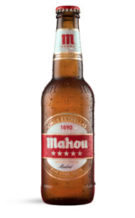 Cerveza España Mahou Cinco Estrellas  330cc