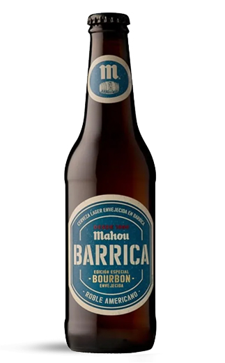 Cerveza España Mahou Barrica Bourbon  330cc